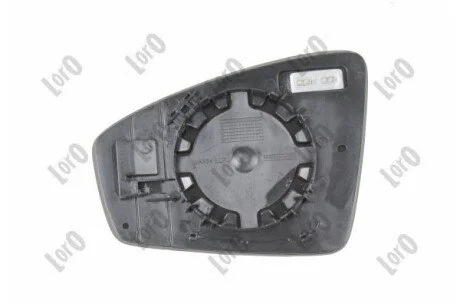 Скло дзеркала (з підігрівом) VW Tiguan 1.4-2.0 TDI 16- (R) ABAKUS 4065G02
