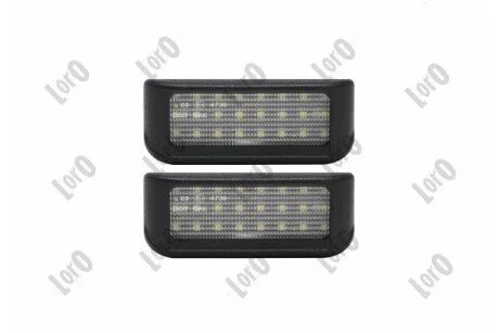 Лiхтар пiдсвiчування номерного знаку свiтлодiодний, 2 шт. ABAKUS L382100006LED (фото 1)