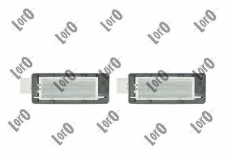Лiхтар пiдсвiтки номерного знака к-т 2шт свiтлодiодна ABAKUS L422100001LED