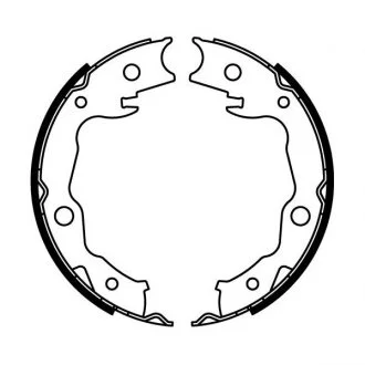 Колодки ручного гальма ABE C01063ABE