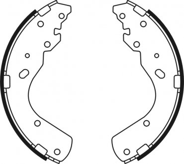 Гальмівні колодки, барабанні ABE C03044ABE
