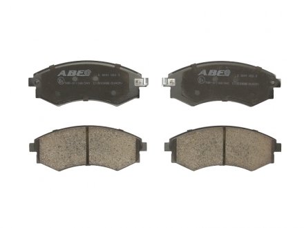 Комплект тормозных колодок, дисковый тормоз ABE C10503ABE