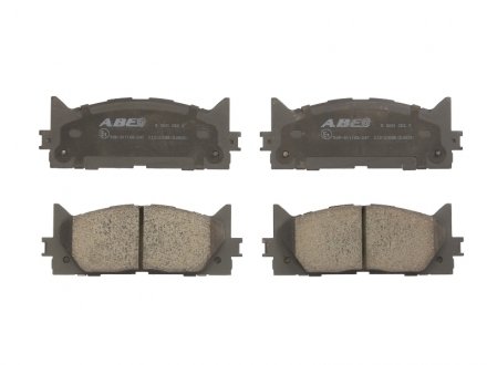 Тормозные колодки, дисковые ABE C12120ABE (фото 1)