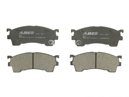 Тормозные колодки, дисковые ABE C13038ABE