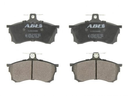 Тормозные колодки, дисковые ABE C15034ABE (фото 1)