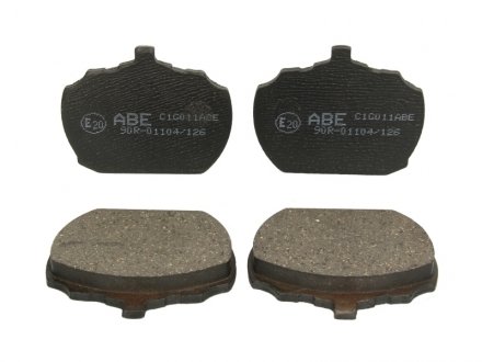 Тормозные колодки, дисковые ABE C1G011ABE (фото 1)
