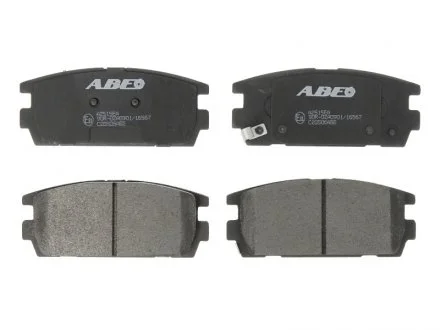 Тормозные колодки, дисковые ABE C20506ABE