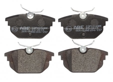 Тормозные колодки, дисковые ABE C2F005ABE (фото 1)