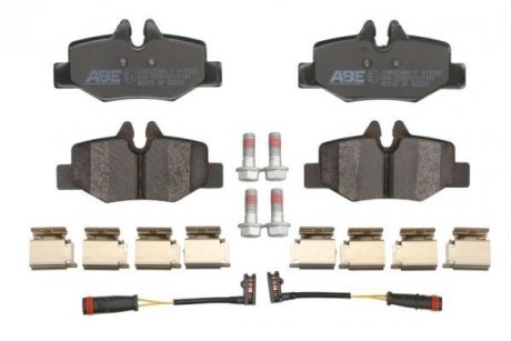 Гальмівні колодки, дискові ABE C2M025ABEP