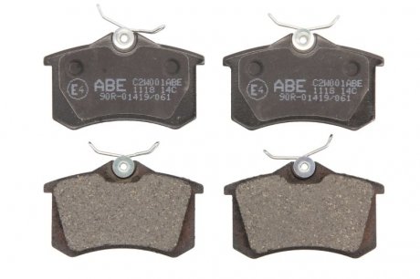 Тормозные колодки, дисковые ABE C2W001ABE (фото 1)