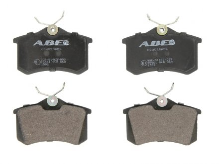 Тормозные колодки, дисковые ABE C2W028ABE (фото 1)