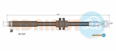 Тормозной шланг ADRIAUTO 061227 (фото 1)