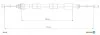 ADRIAUTO CITROEN Трос ручного тормоза лев.Xsara Picasso 00- 07.0273