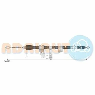 Тросик стояночного тормоза ADRIAUTO 09.0270