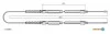 А_Трос тормозной FIAT Jumper all ch. 16158428-R-1/Ducato all ch 16158428-R/Boxer all ch16158 ADRIAUTO 11.0284.1 (фото 1)