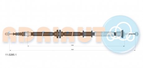 Тросик гальма стоянки ADRIAUTO 11.0285.1