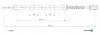 Трос тормозной MERCEDES Sprinter all pt 5t double wheelsLH-RH06-/Crafter 50 pt. 5t double 27.0225.1