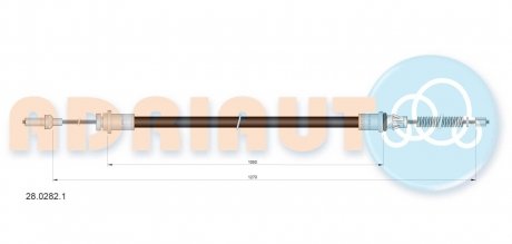 Трос зупиночних гальм ADRIAUTO 28.0282.1