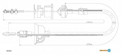 Трос зчеплення ADRIAUTO 35.0113