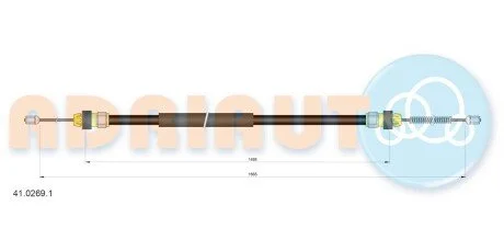 Тросик стояночного тормоза ADRIAUTO 41.0269.1