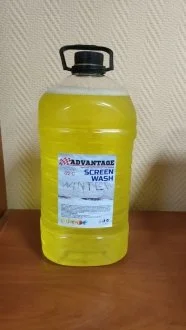 Стеклоомыватель зимний &quot;Лимон&quot; -22, 4л ADVANTAGE ZIMA1 (фото 1)