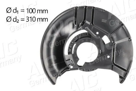 Кожух гальмiвного диска переднiй, лiвий AIC 55978 (фото 1)