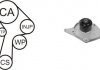 Водяний насос + комплект зубчастого ременя AIRTEX WPK-165701 (фото 1)