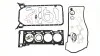 Комплект прокладок двигуна MERCEDES-BENZ 50255600