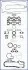 Повний комплект прокладок двигуна FORD RANGER 2.5D/3.0D 05.06-07.12 AJUSA 51035500 (фото 2)