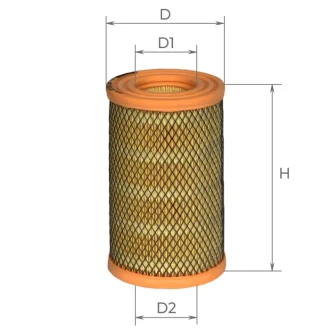 ALPHA FIAT Фильтр воздушный Argenta, Ducato 2,5D, UNO 1.6 89-93 ALPHA FILTER AF0012