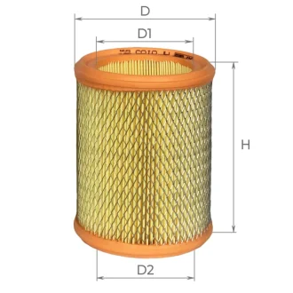 Фото 1 - фільтр повітряний ALPHA FILTER AF0103 Фільтр повітряний ALPHA FILTER AF0103 (фото 1)