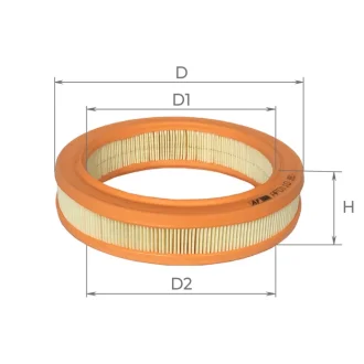 ALPHA OPEL Фильтр воздушный Ascona,Corsa,Vectra ALPHA FILTER AF0110 (фото 1)
