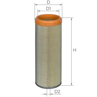 Фильтр воздушный TATA, Эталон, JOHN DEERE 4000 (В-054/2) (вторичн.) ALPHA FILTER AF0750b (фото 1)