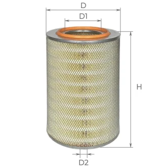 Фільтр повітряний КАМАЗ (Дв. 740) ALPHA FILTER AF0751