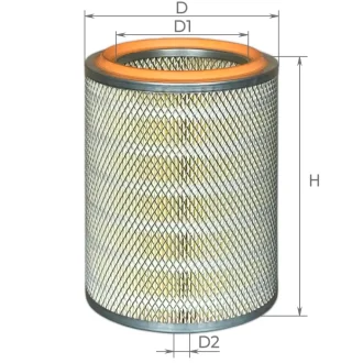Фильтр воздушный БОГДАН Евро-1, ISUZU NKR, NKS ALPHA FILTER AF0763 (фото 1)