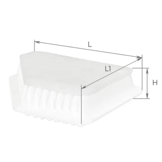 Фильтр воздушный TOYOTA Auris I, II, Avensis III, Corolla X, XI, Verso ALPHA FILTER AF1008