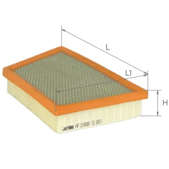 ALPHA VW Повітряний фільтр AMAROK (T1A, T1B) 2.0 TDI 4motion 22-, FORD USA RANGER Extended Cab Pickup 2.0 EcoBlue AWD 22- ALPHA FILTER AF1588S
