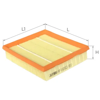 Фільтр повітряний PEUGEOT 206 1.1, 1.4, 1.6 98- ALPHA FILTER AF1650