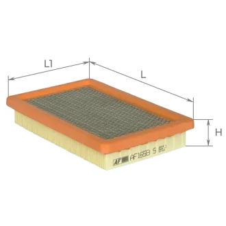 Фильтр воздушный (с сеткой)Mazda Artis 98-, Premacy 99-05, 323 94-04 Альфа ALPHA FILTER AF1658s