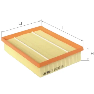 Фильтр воздушный Peugeot 307 1,4-2,0L 01-, Citroen C4 2,0L 04-10 Альфа ALPHA FILTER AF1666