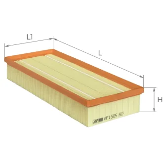 Фільтр повітряний Ford Mondeo I 1,8L 93-96, Mondeo II 1,8L 96-00 Альфа ALPHA FILTER AF1685 (фото 1)