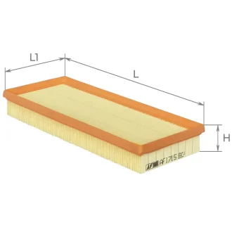 Фото 1 - фильтр воздушный Fiat Punto II 1,2L 99-, Lancia 1,2L 96-03 Альфа ALPHA FILTER AF1715 Фильтр воздушный Fiat Punto II 1,2L 99-, Lancia 1,2L 96-03 Альфа ALPHA FILTER AF1715 (фото 1)
