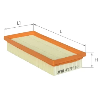 Фильтр воздушный Fiat Panda II 03-, Punto II 188, 188AX 99-, Lancia Ypsilon 03- Альфа ALPHA FILTER AF1718