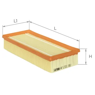 Фільтр повітря ALPHA FILTER AF1721 (фото 1)
