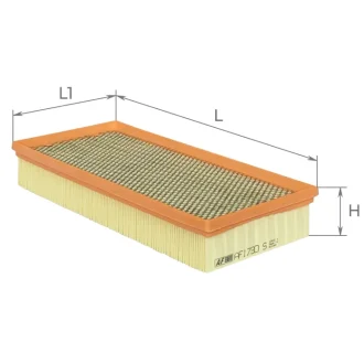 Фильтр воздушный (с сеткой) SSANG YANG Rexton Альфа ALPHA FILTER AF1730s