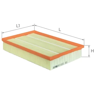 Фильтр воздушный Volvo S40, S60, S80, V70, XC70 Альфа ALPHA FILTER AF1815