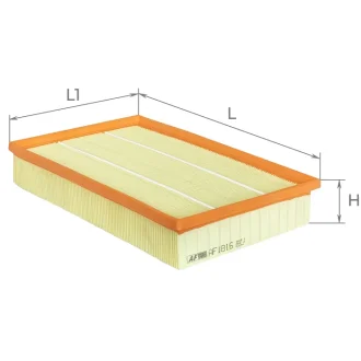 Фільтр повітряний VOLVO S80 Альфа ALPHA FILTER AF1816 (фото 1)