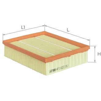 Фільтр повітряний Hyundai Sonata 2,0-3,3L 05-, Grandeur 2,2L 94- Альфа ALPHA FILTER AF1820