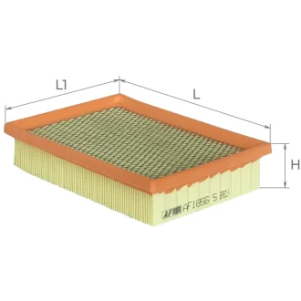 Фільтр повітряний CHEVROLET AVEO 11- ALPHA FILTER AF1856s