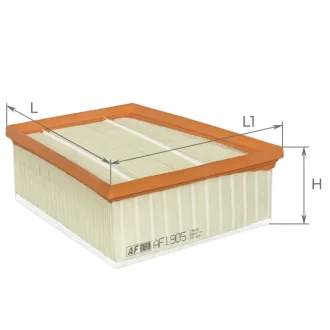 Фильтр воздушный Renault Espace V, Megane IV, Scenic IV, Grand scenic IV 1.5DCi, 1.6 dCi, 1.7 dCi Альфа ALPHA FILTER AF1905